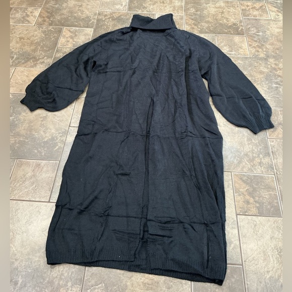 ❄3/$26 Xmas sale❄ Black Turtleneck Sweater Dress - Picture 1 of 5